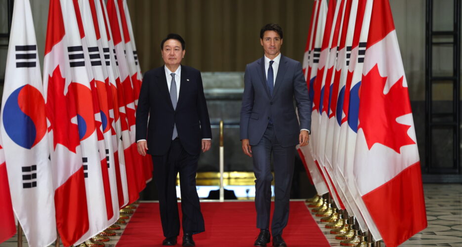 South Korea eyes closer ties with Canada as it seeks to shore up supply chains