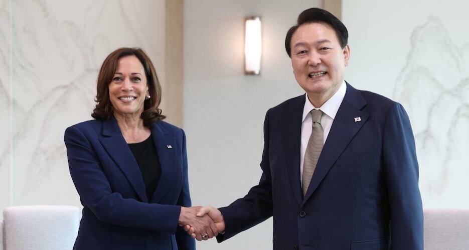 Harris and Yoon all smiles, but future trouble may lurk for US and South Korea