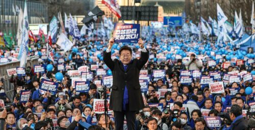 Could South Korea’s Democratic Party suffer from embattled opposition leader?