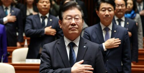 South Korea’s opposition leader avoids arrest, but his party isn’t celebrating
