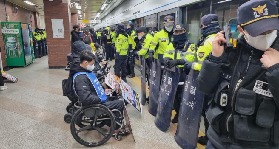 The ongoing battle between Seoul and disabled citizens over better metro access