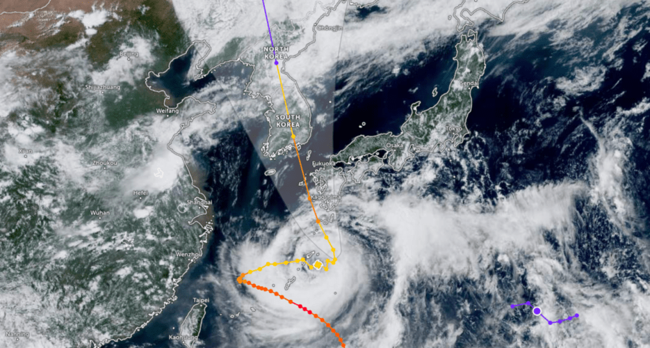 South Korea braces for Typhoon Khanun, expected to land on southeastern coast