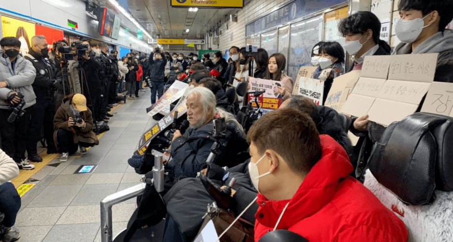 South Korea’s disabled left behind in urban tech boom with public transport woes