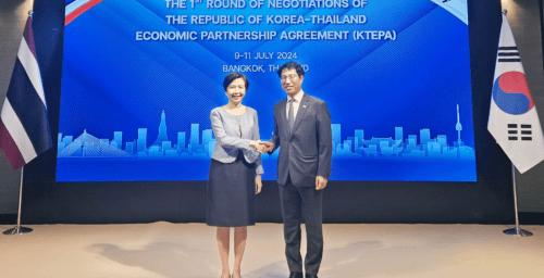South Korea and Thailand hold first Economic Partnership Agreement negotiation